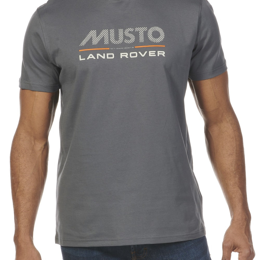 Musto Men's Lr Logo Short Sleeve Tee 2.0 - Turbulence