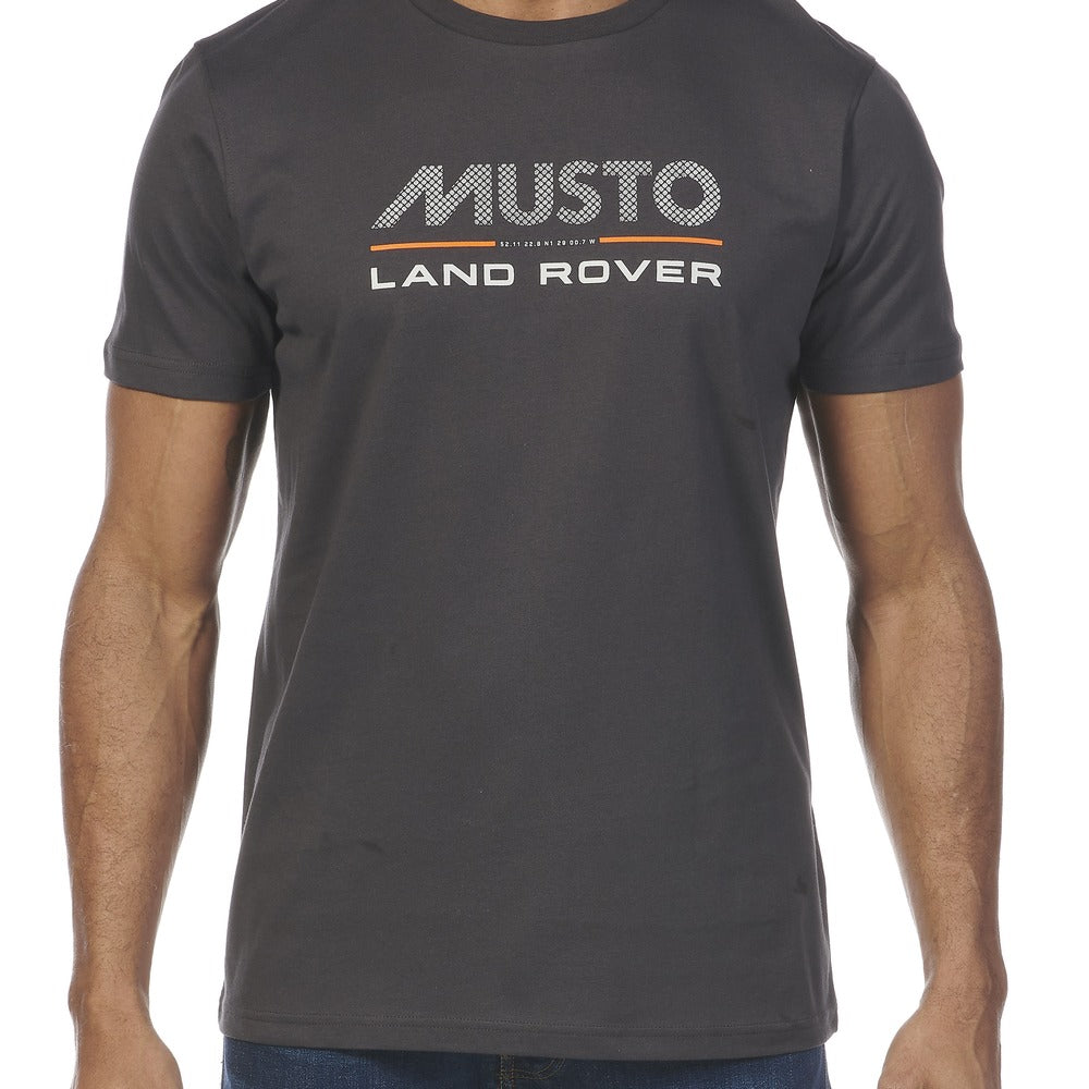 Musto Men's Lr Logo Short Sleeve Tee 2.0 - Carbon