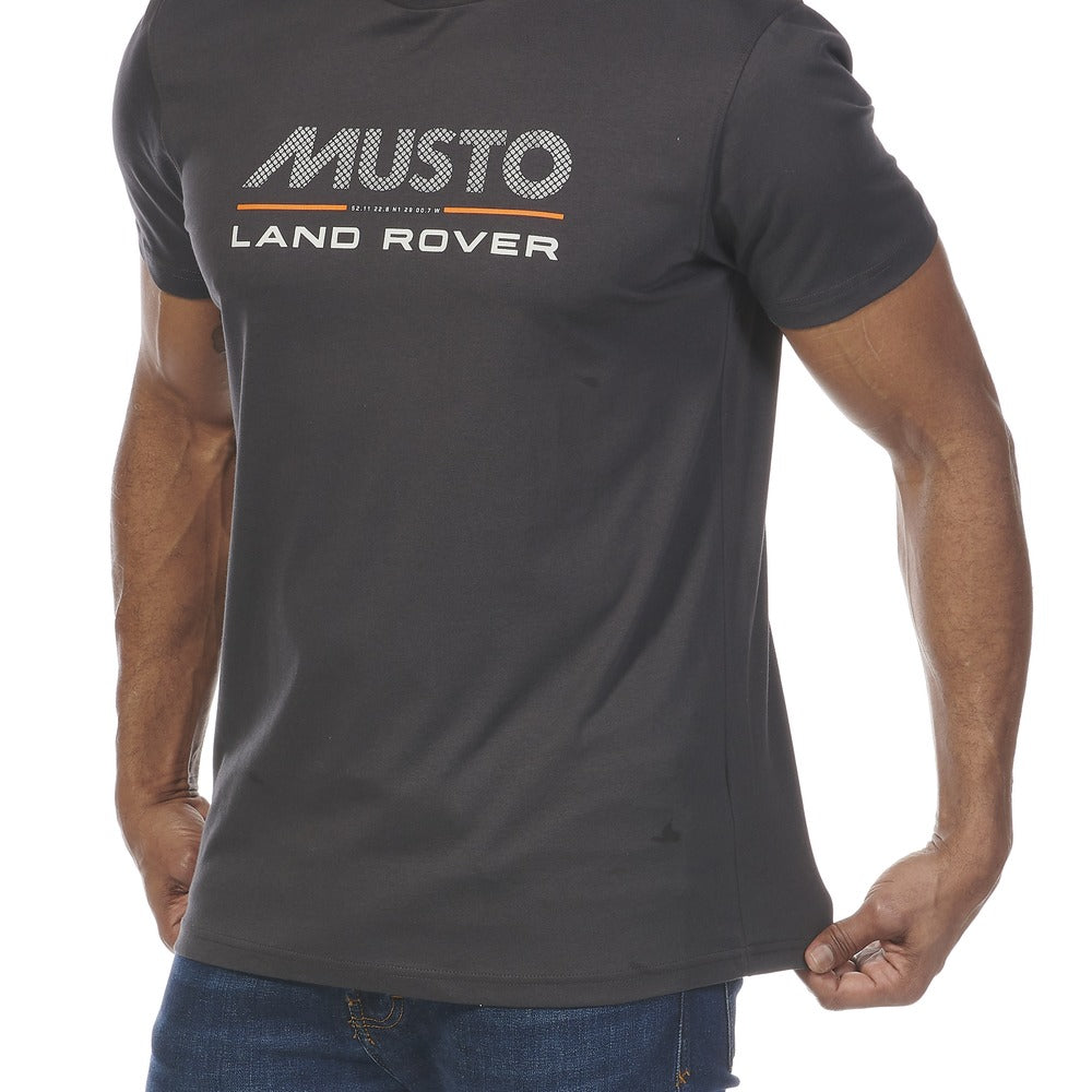 Musto Men's Lr Logo Short Sleeve Tee 2.0 - Carbon