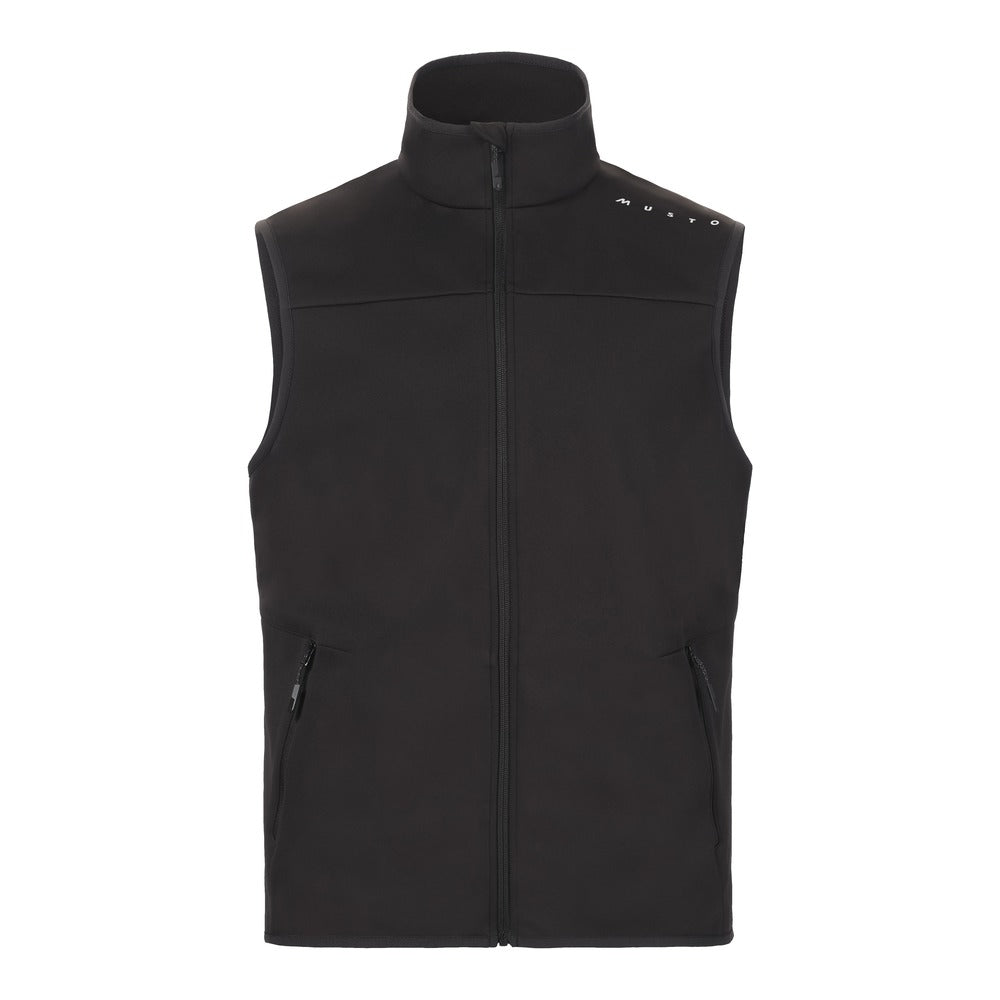 Musto Evolution Crew Softshell Vest - Black