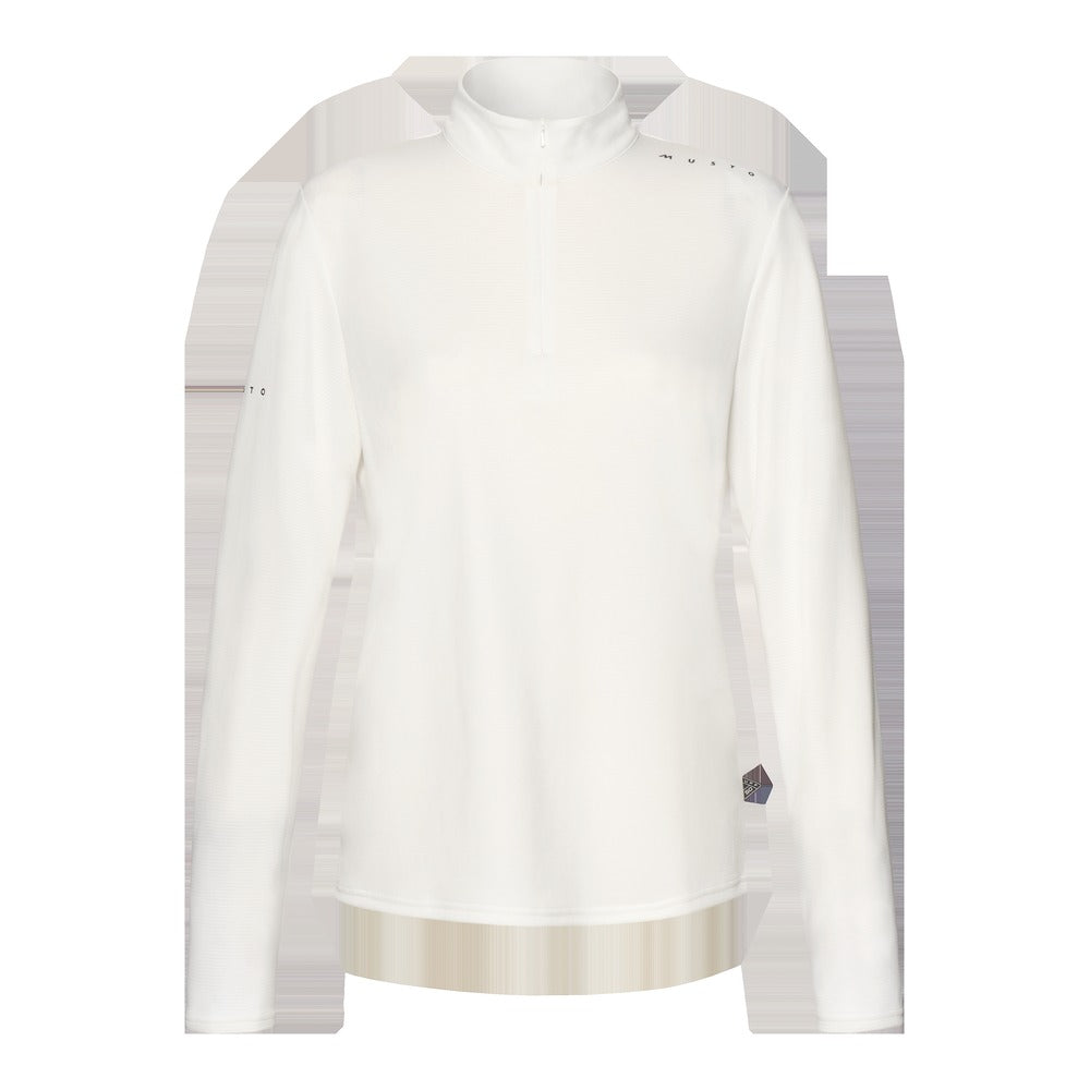 Musto Women's Evolution Sunblock 1/2 Zip Top - White