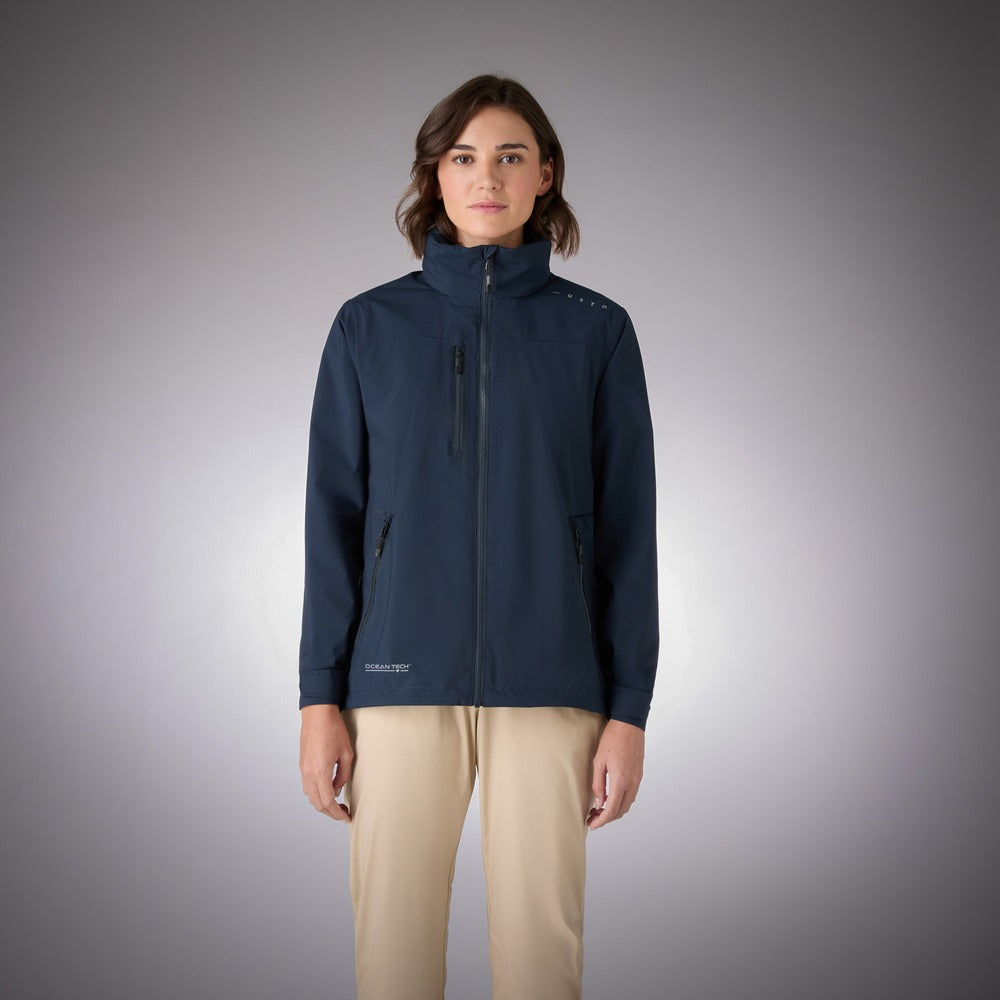 Musto Women's Evolution WP Crew Jacket - Navy
