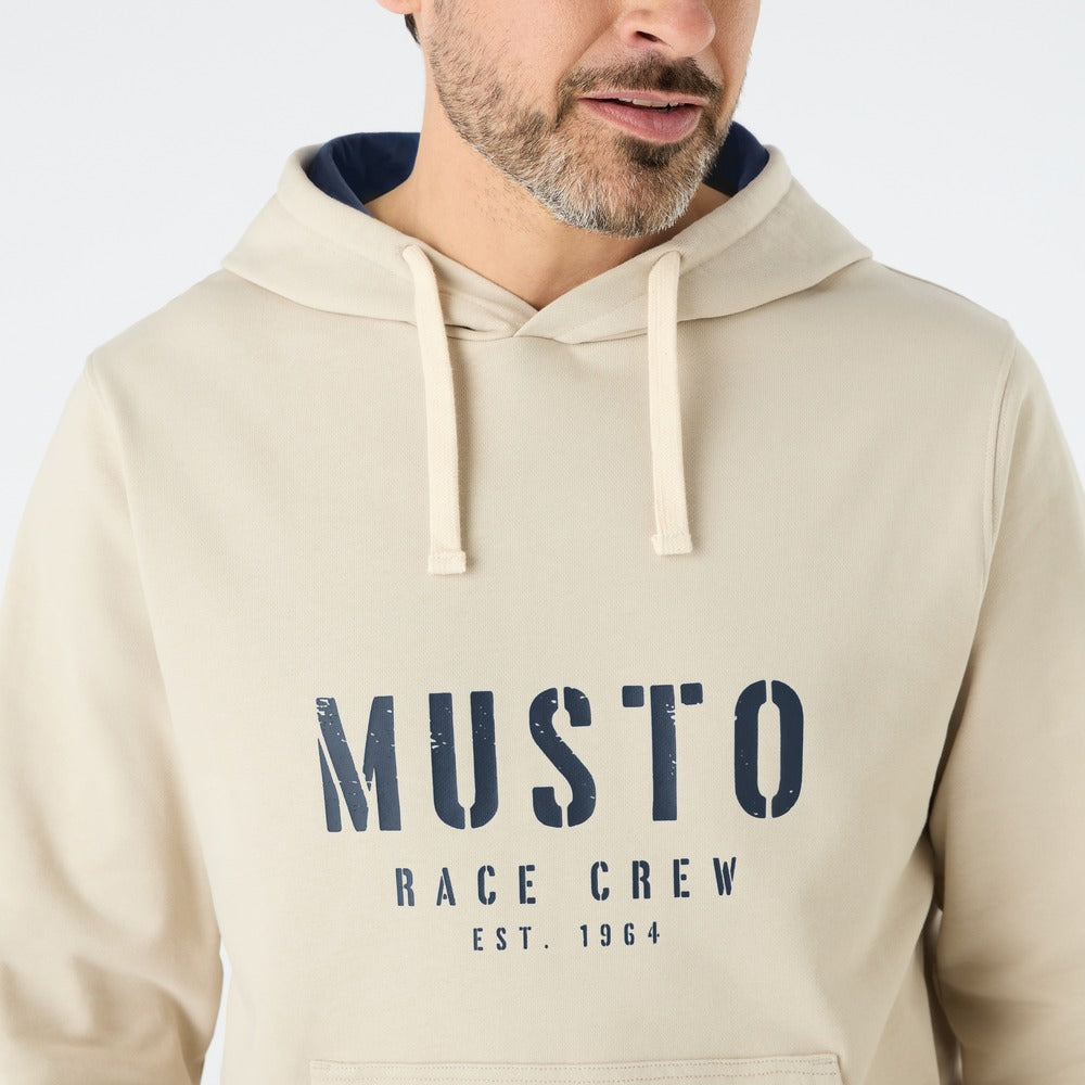 Musto Men's Classic Musto Hoodie - Pumice
