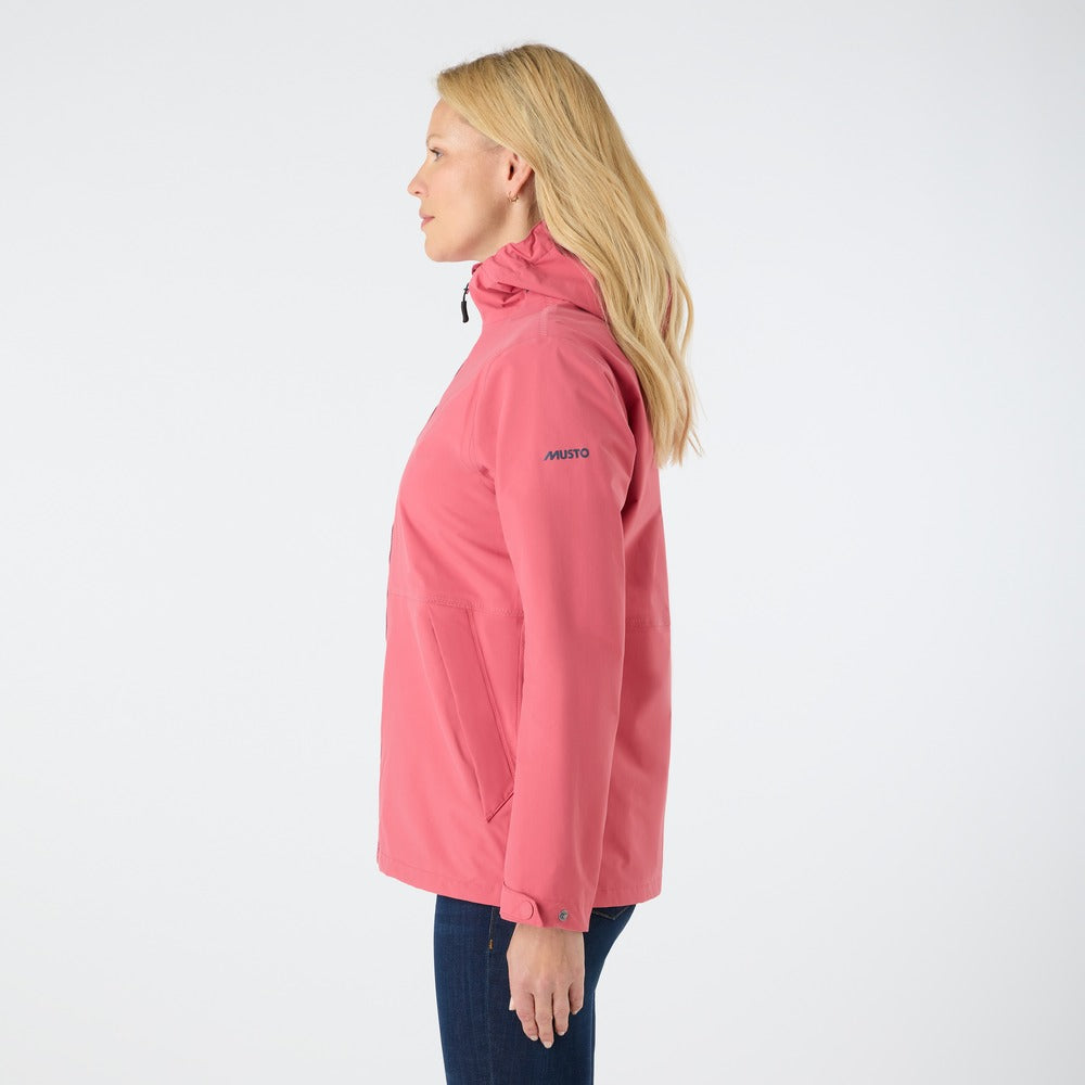 Musto Women's Marina Rain Jacket - Sweet Raspberry