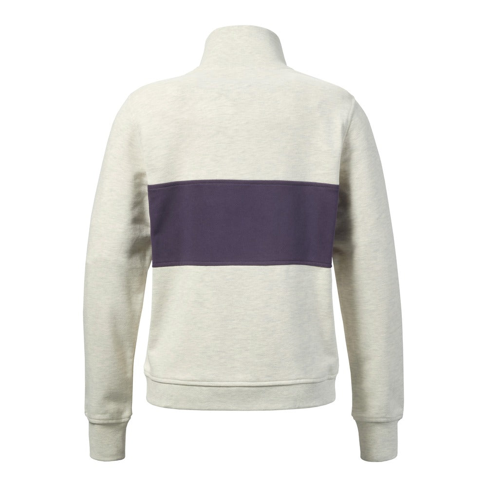 Musto Women's Classic Musto 1/2 Zip Sweat - Oat Marl