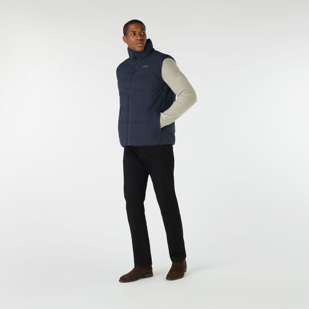Musto Men's Active Puffer Vest - Navy