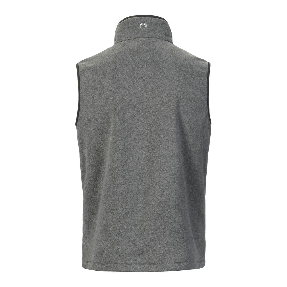 Musto Men's Nautic PT Fleece Vest - Dark Grey Marl