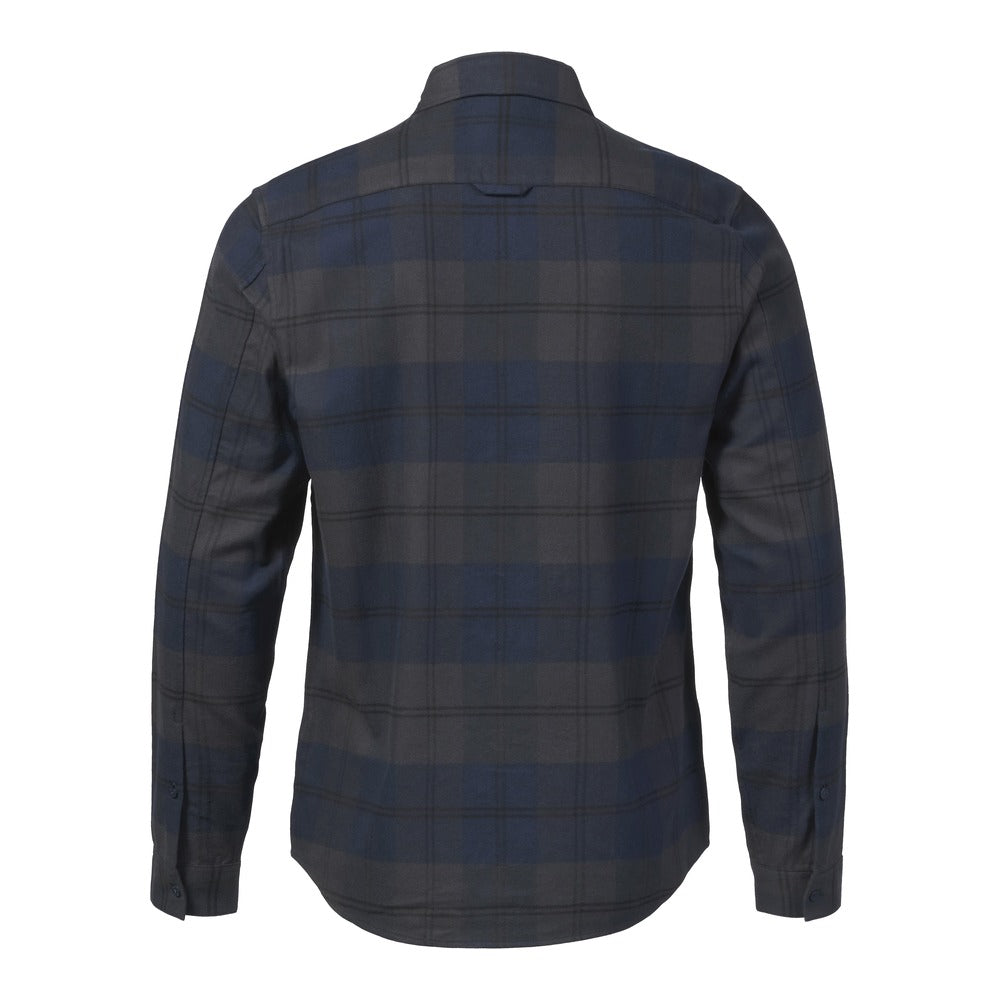 Musto Men's Long Sleeve Plaid Shirt - Navy