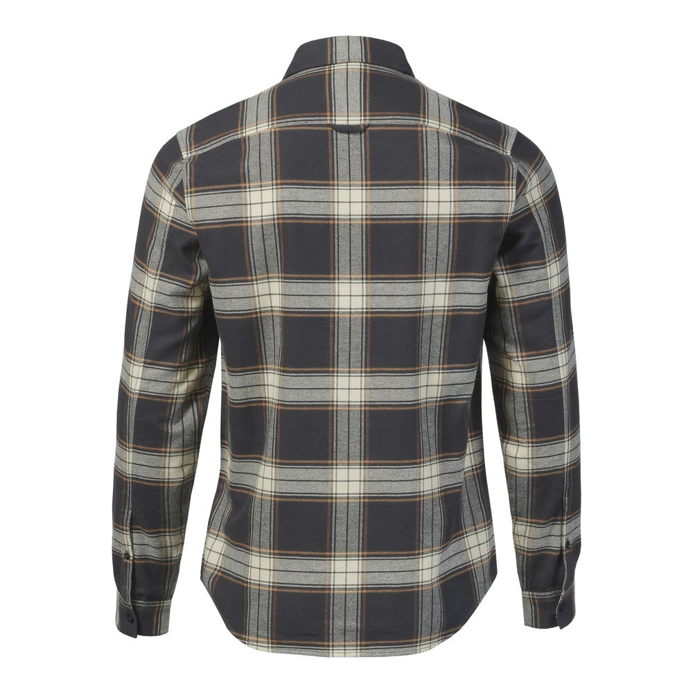 Musto Men's Long Sleeve Plaid Shirt - Carbon