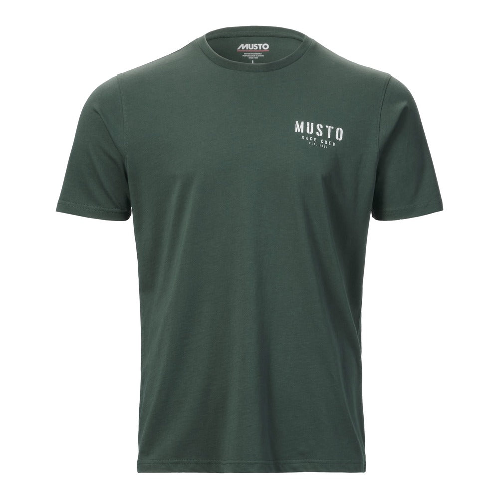 Musto Men's Heritage Short Sleeve Tee - Darkest Spruce