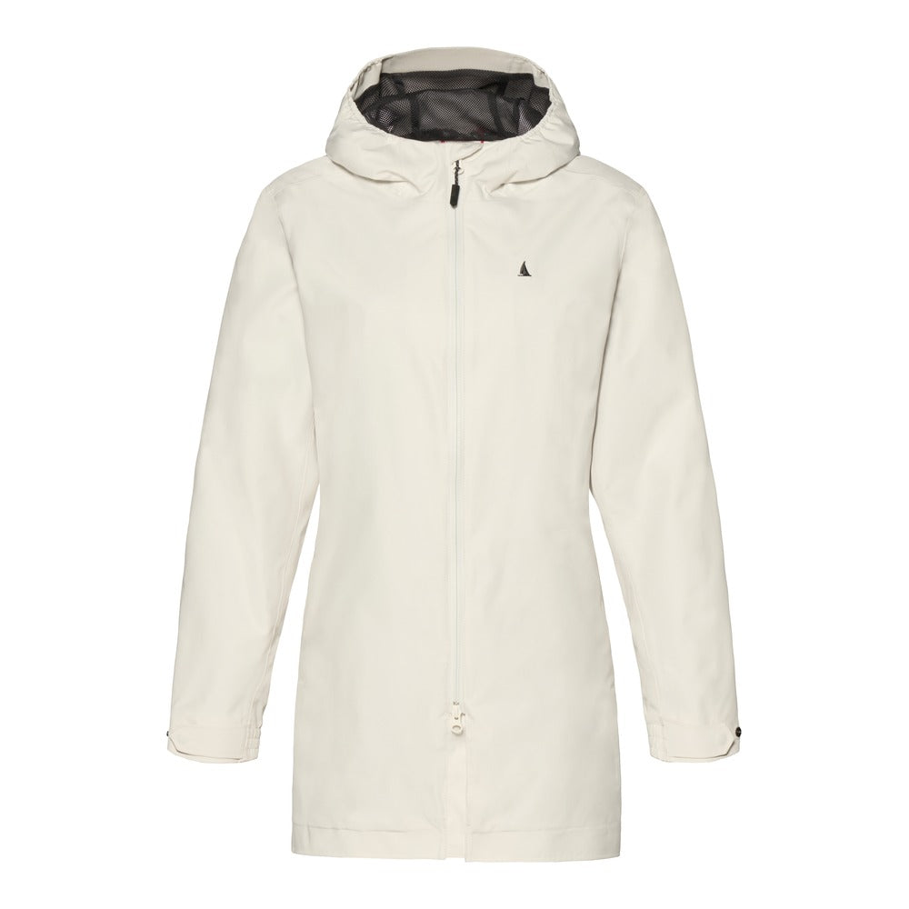 Musto Women's Original Long Rain Jacket - Offwhite