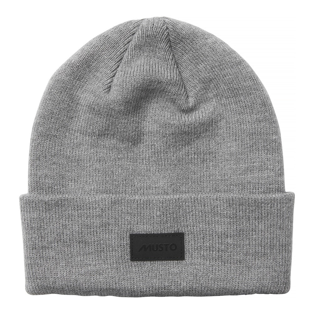 Musto Shaker Cuff Beanie - Grey Marl