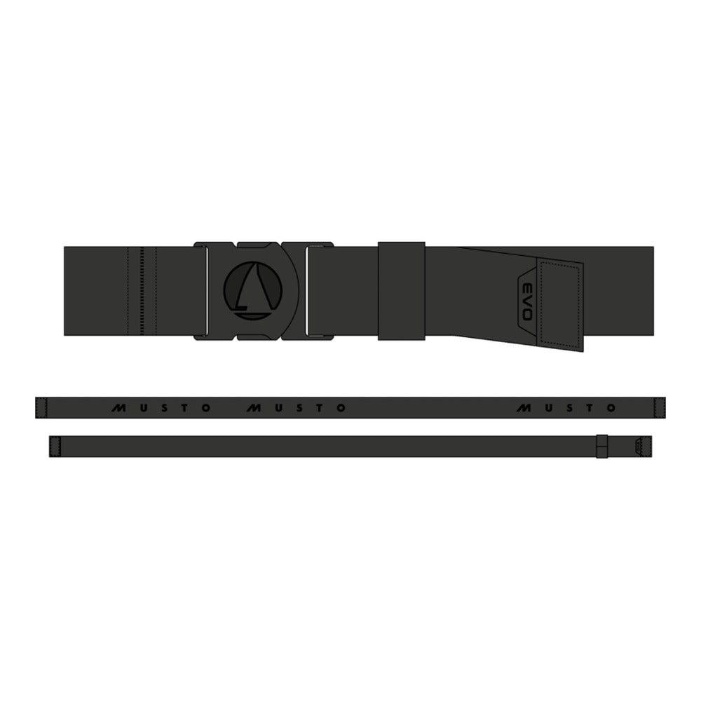 Musto Evolution Stretch Belt - Black