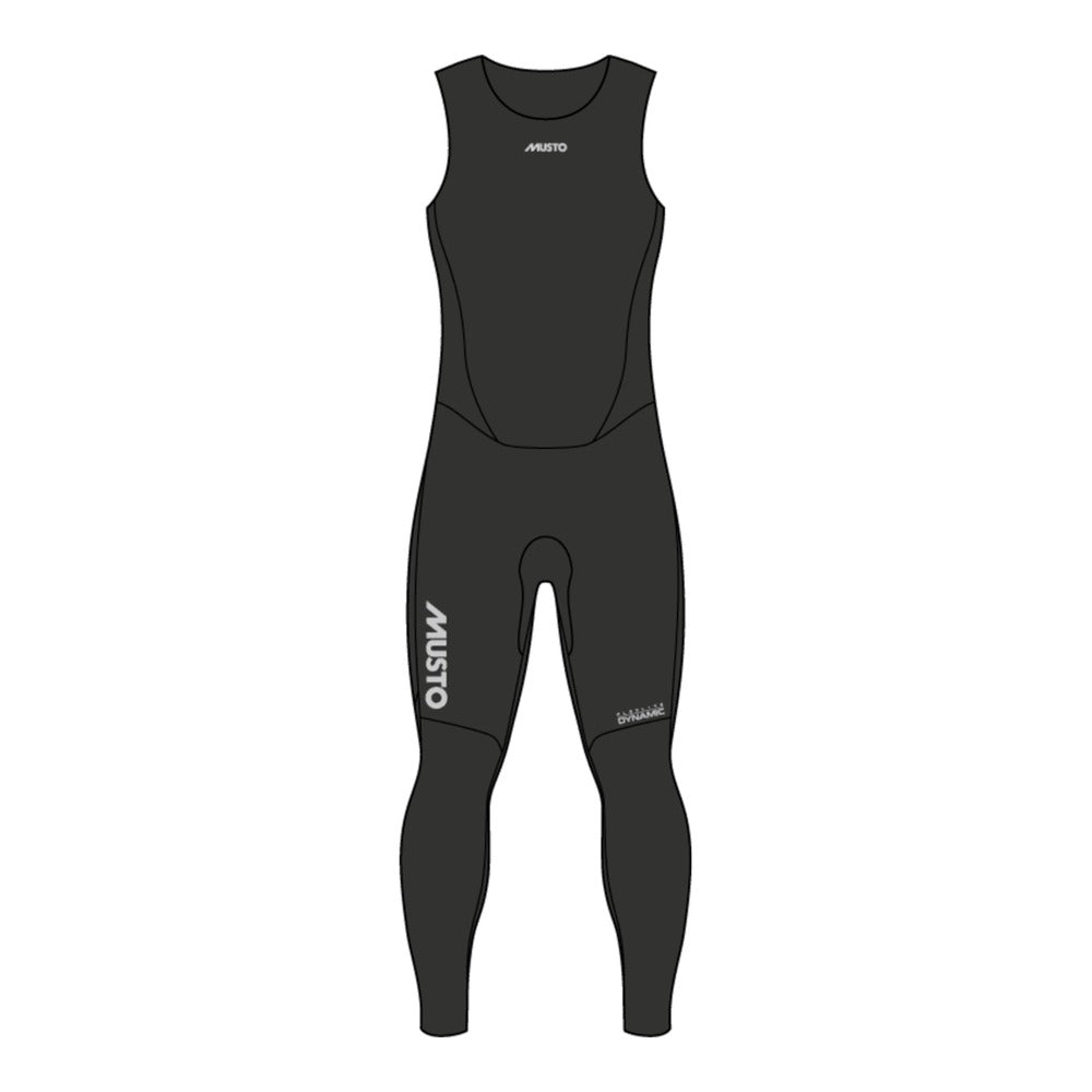Musto Men's Fl Dynamic 2Mm Long John - Black
