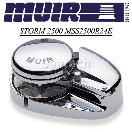 Muir Windlass - Storm SS2200, 24V, Low Profile, 5/16"HT Gypsy, 1500W (M2200L24-5/16H)