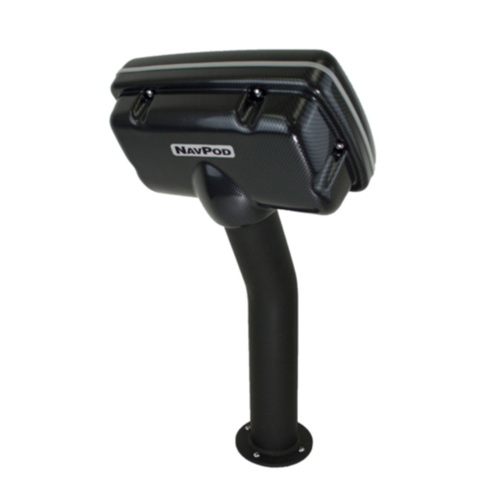 Navpod PedestalPod 45° Pre-Cut for Lowrance HDS-LIVE 9" (Carbon Series)
