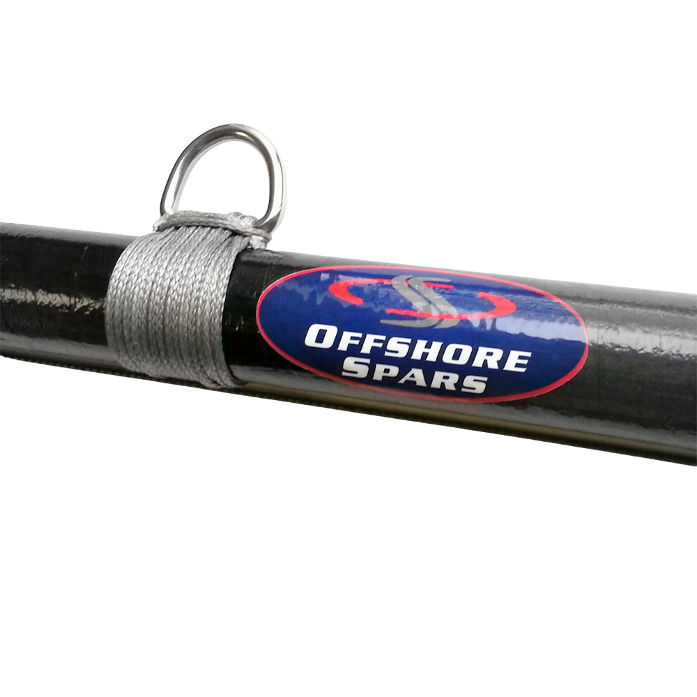 Offshore Spars Thistle Spinnaker Pole - Carbon (Uni-Directional Heavy Duty) (CPOLE-THISTLE-S-N-D)