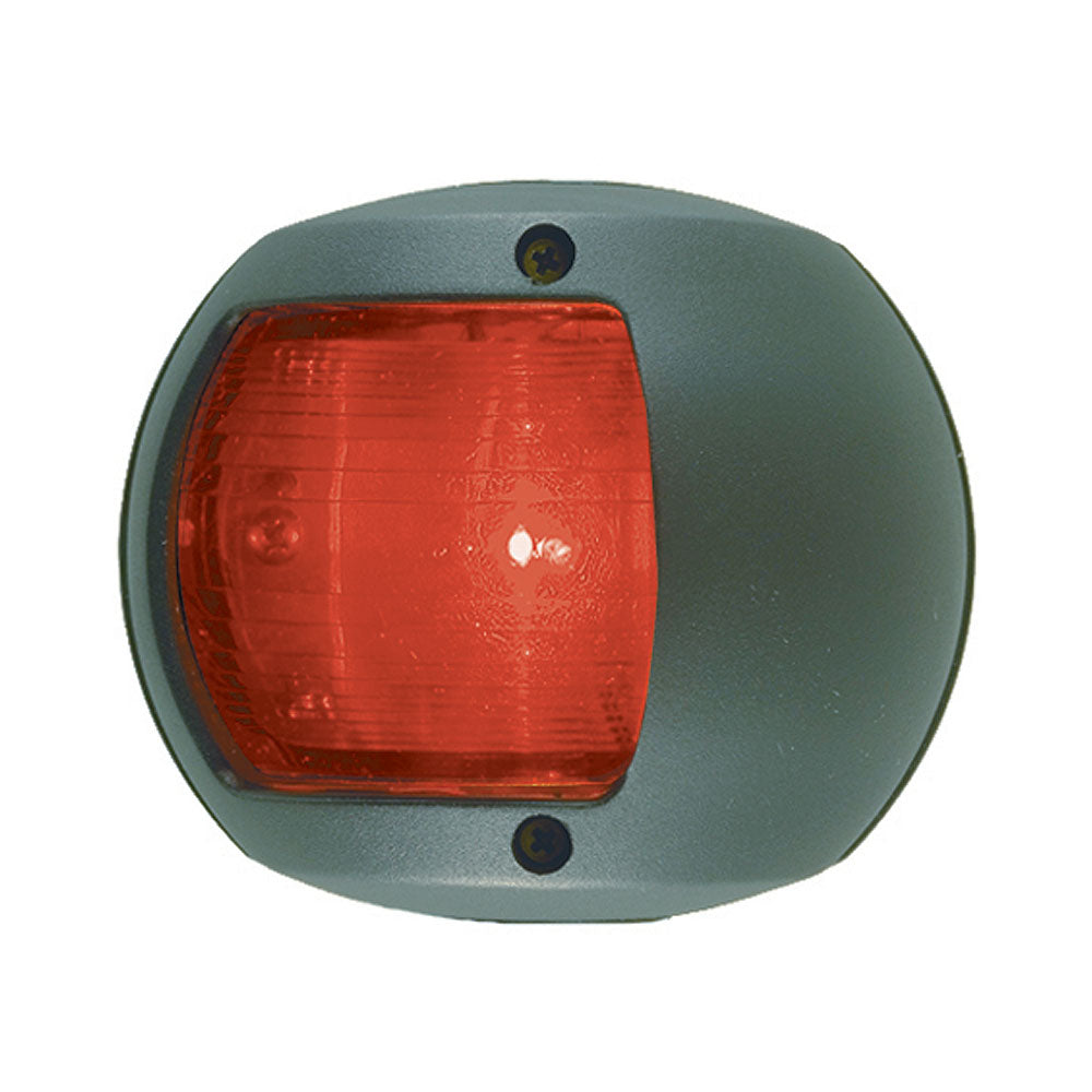 Perko Side Lights - Horizontal Mount 112.5° 2nm Red (Black Housing)