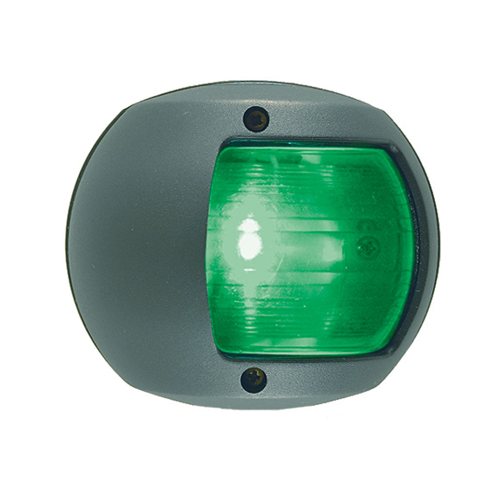 Perko Side Lights - Horizontal Mount 112.5° 2nm Green (Black Housing)