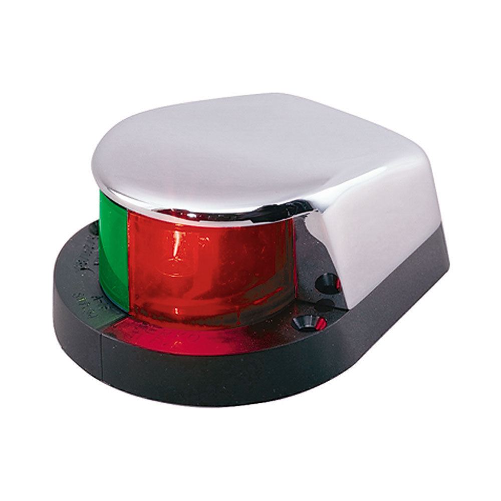 Perko Side Lights - Horizontal Mount 112.5° 2nm Bi-Color (Chrome Housing)