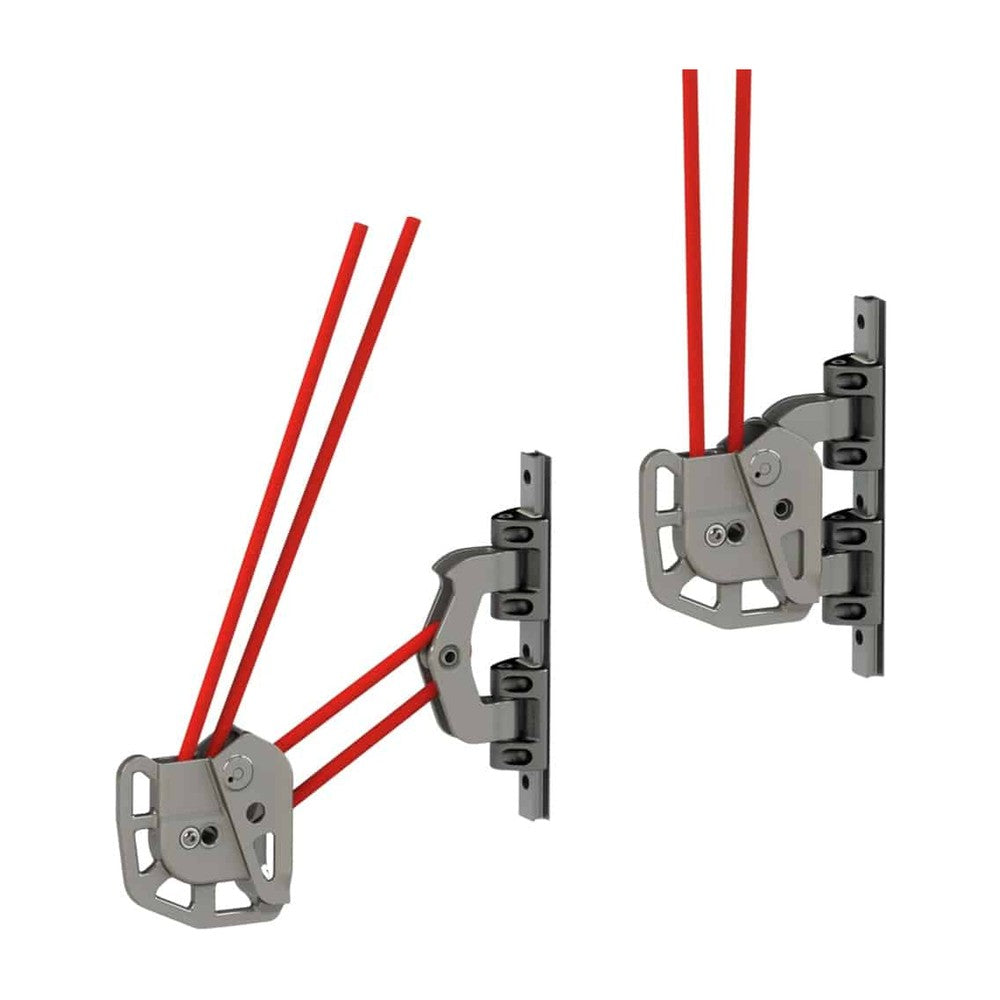 Karver Mast Tracks & Cars - KGL40 V2 Gaff Lock + Hb Cars