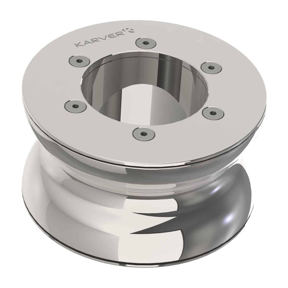 Karver Blocks & Sheaves - KDSTiT200 (120 mm Sheave) Racing Titanium Wide Sheave
