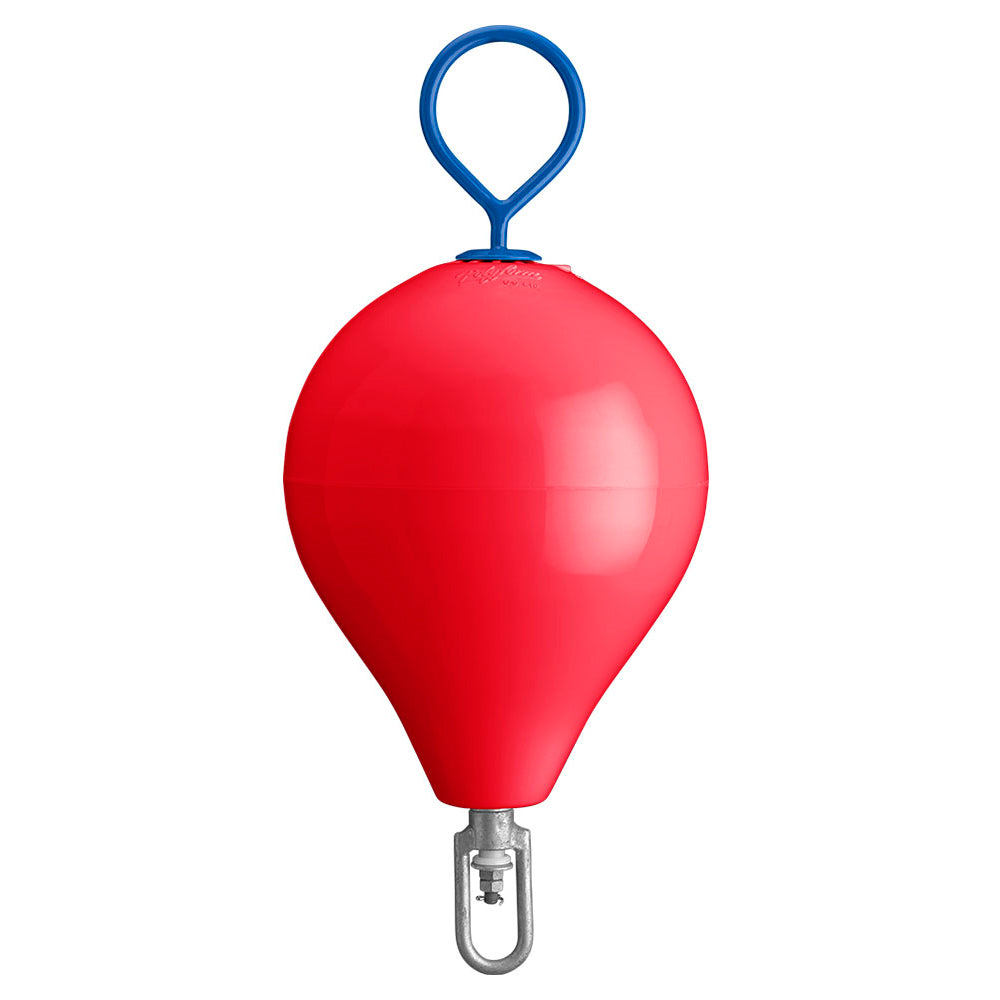 Polyform U.S. Mooring Buoy w/Iron 13.5" Diameter - Red
