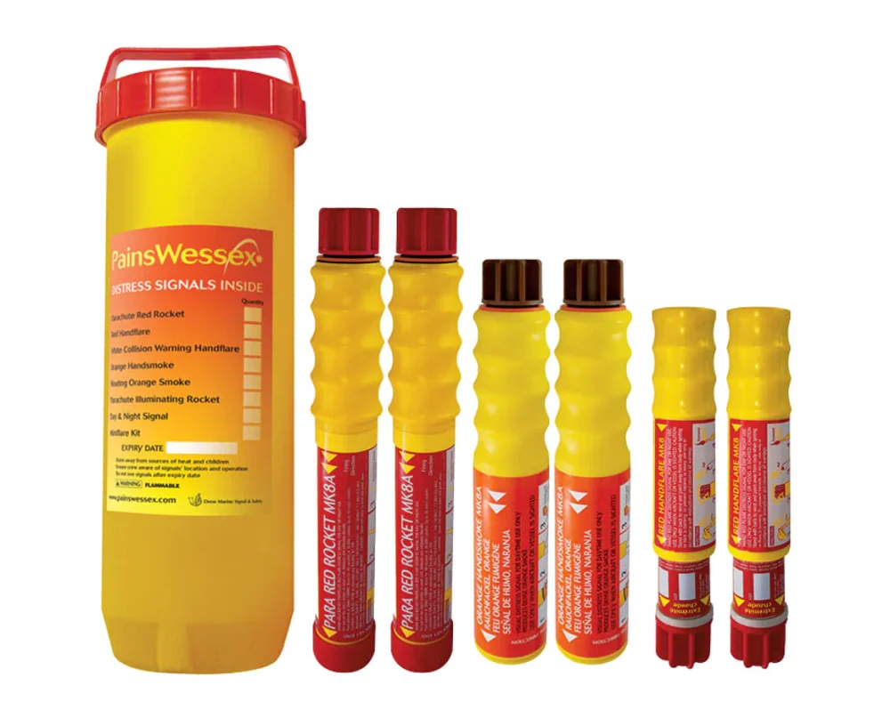Pains Wessex Metal Container Square For Pyro, Dot Approved