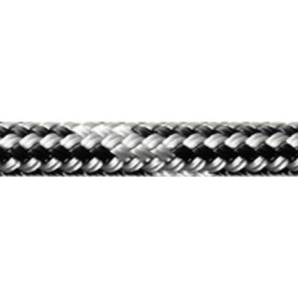 Robline Admiral 5000 Rope - 8 mm (5/16 in) Dyneema SK78 Double Braid Racing Line (Black) - Spool: 160 ft.