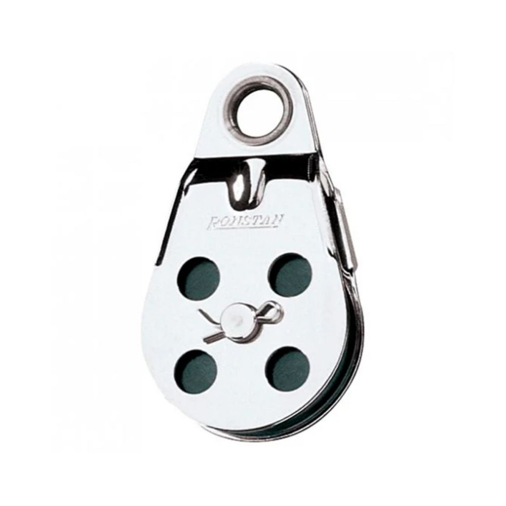Ronstan Wire Block, Ferrule Eye, Nylatron Sheave