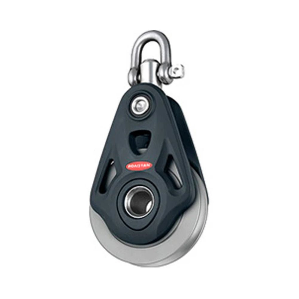 Ronstan Series 60 Core Block, Single, Alum. Rope/Wire Sheave