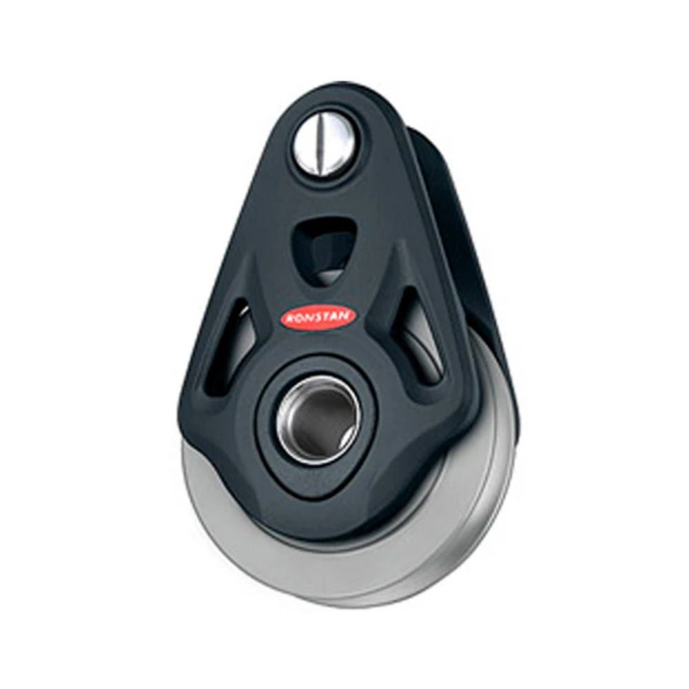 Ronstan Series 60 Core Block, Halyard, Alum. Rope/Wire Sheave