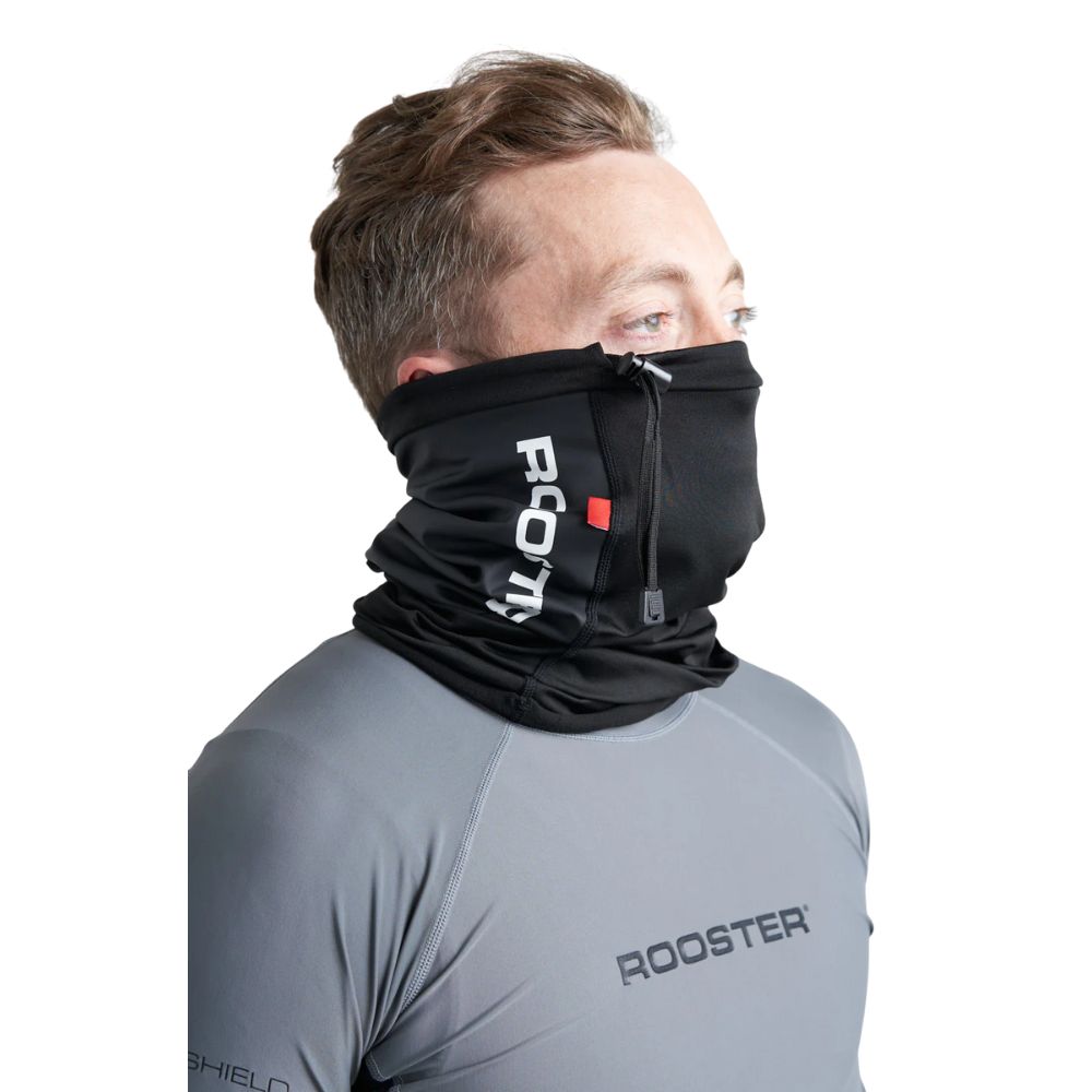 Rooster Aquafleece Neck Gaiter - Charcoal (128818)