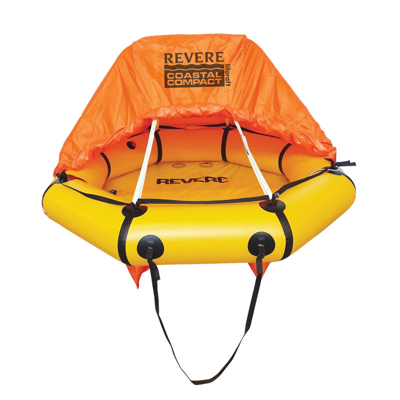 Revere Coastal Compact Liferaft, W/O Canopy, 4Prs