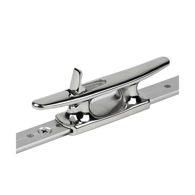 Schaefer Track Cleat - Mid Rail Chock Stainless Steel - For Tracks: 1 1/4 in (31.7 mm) (70-75)