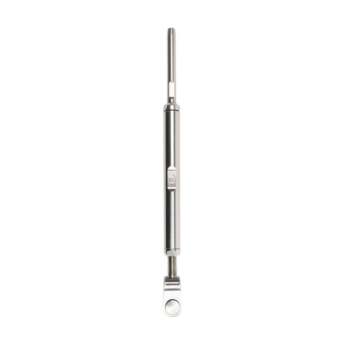 Selden Turnbuckle - StB - Stainless Body with Bronze Thread, Stainless Terminals, 1/4", Swage Terminal/Fork, ø6,5 mm Clevis Pin, for ø4 mm Wire