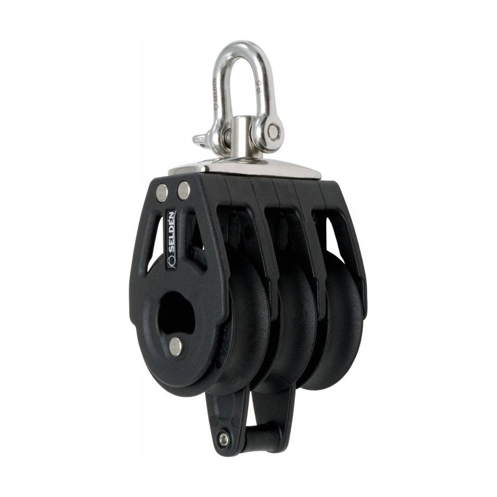 Selden 40 Ball Bearing Block - Triple Swivel Becket