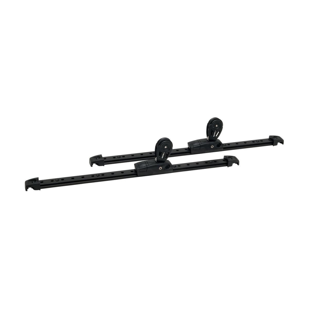 Selden System 22 - Set of 2 Tracks (500 mm), Pinstop Cars and End Stops