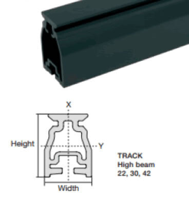 Selden Track System 30 High Beam - Length: 13.1 ft (4.0 m)