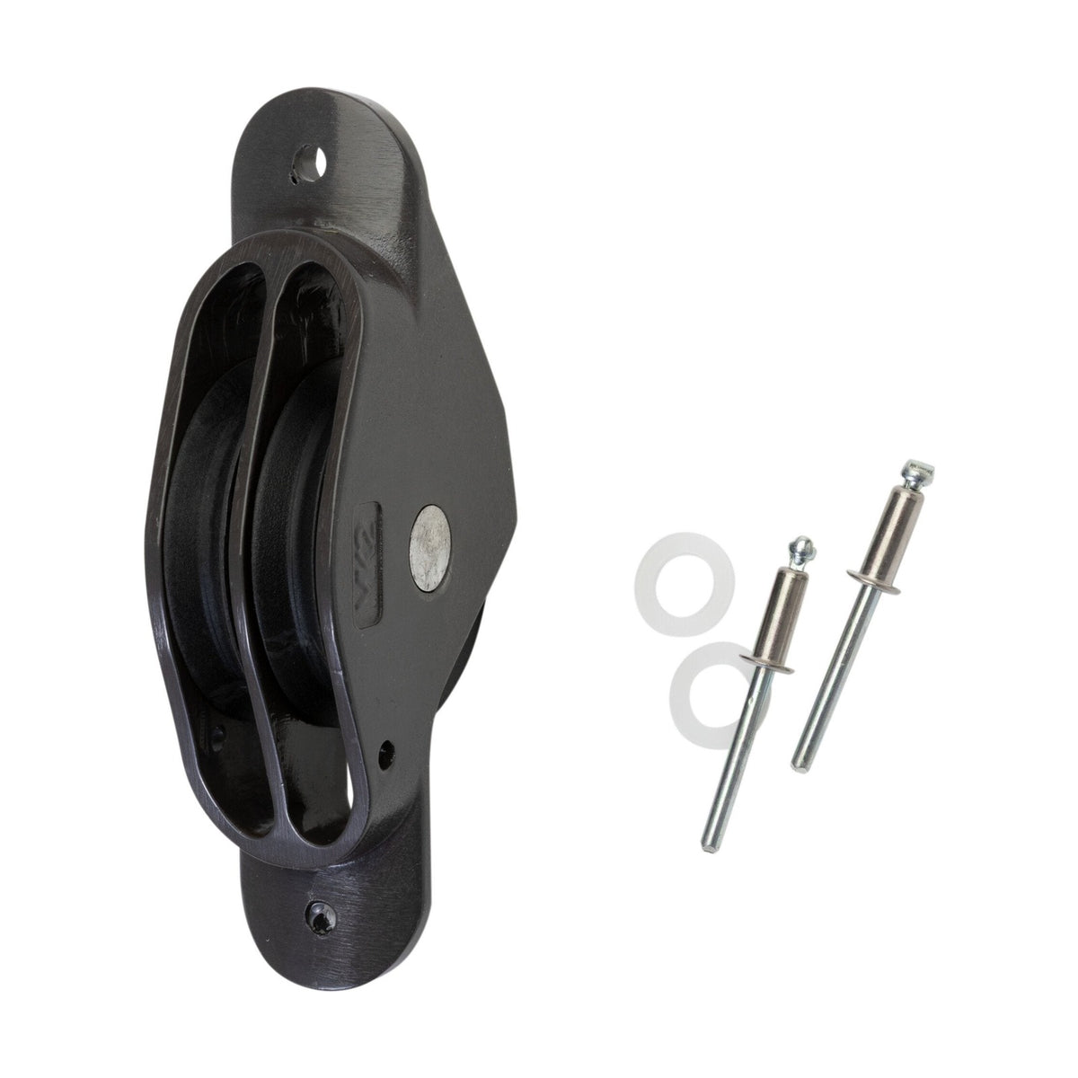 Selden Double Sheave Box (2 X ø70x13) Incl Pop-rivets