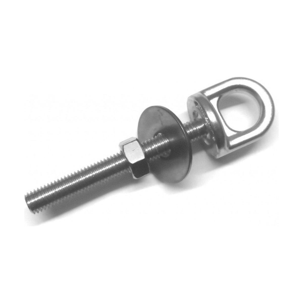 Selden Eyebolt, M10x112 mm, Stainless, Complete with Nut and Washer