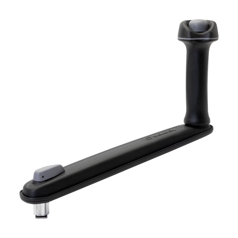 Selden Winch Handle - 10 in. / Aluminum / Ball Grip / Locking / Reversible
