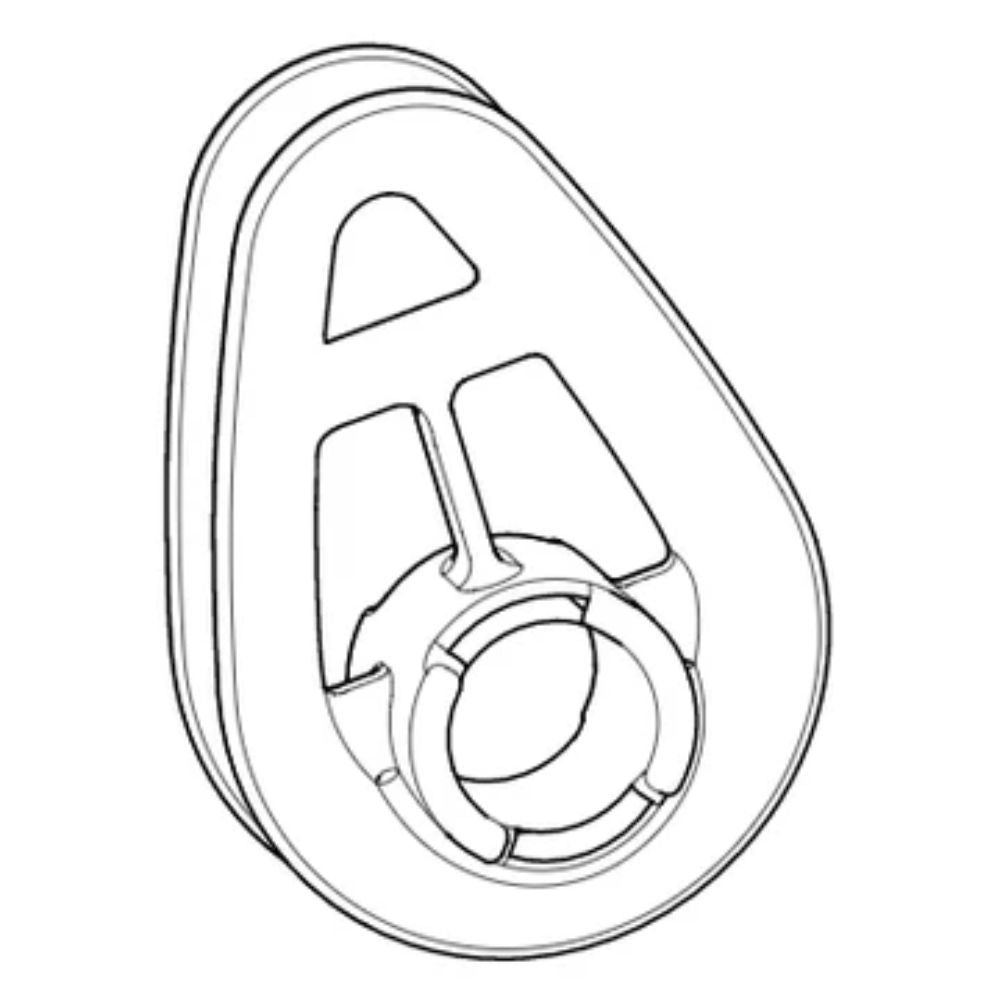 Selden Thimbles for AT Cable: 15/32 - 1/2 in (12.0 - 13.0 mm) for CX25 Furlers (545-216-01)