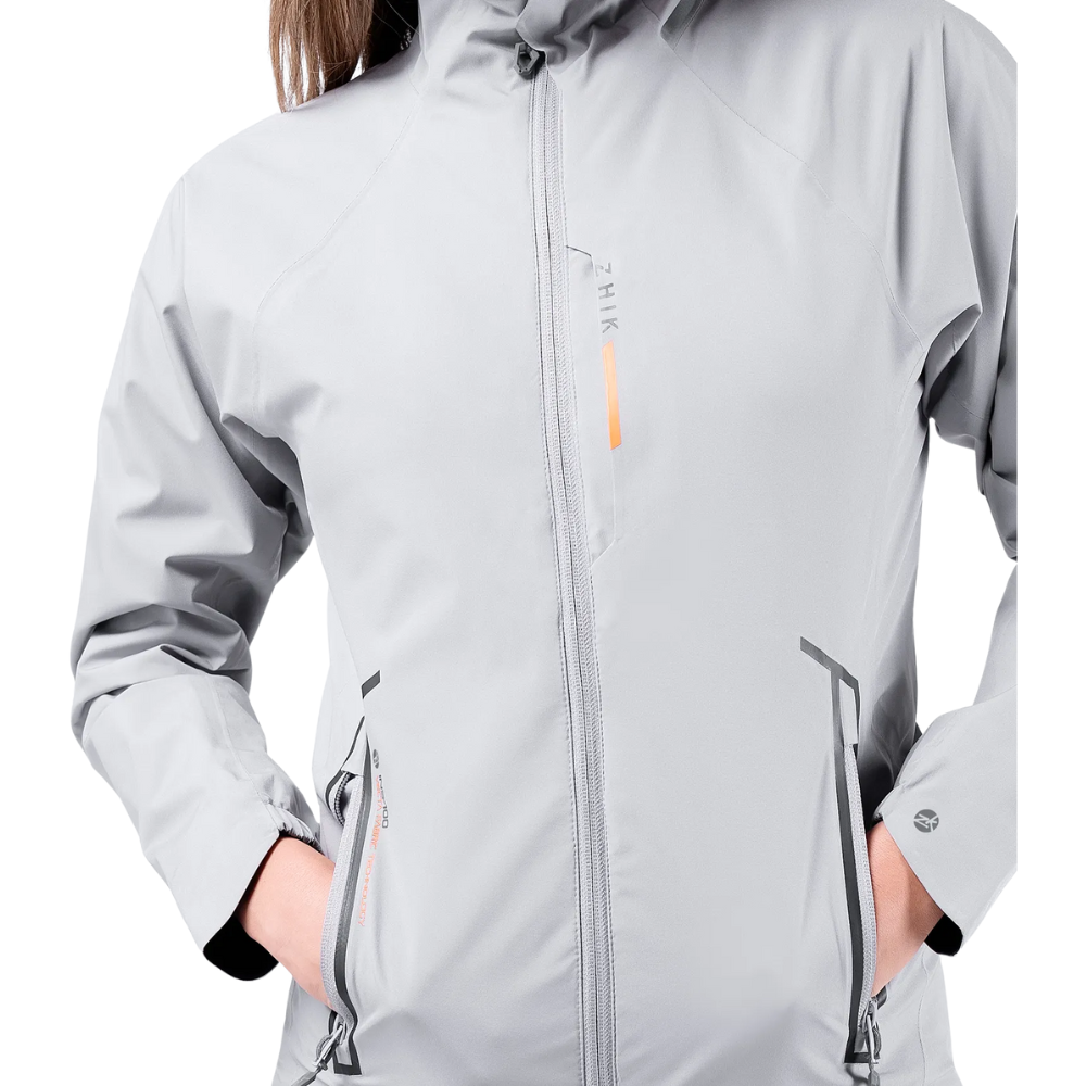 Zhik Jacket - INS100 - Platinum (Coastal) (Women) (JKT-0110-W-PLT-LLL)