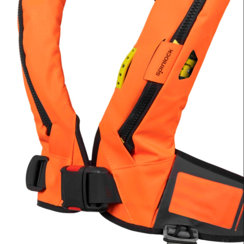 Spinlock Lifejacket - DURO 275N MK5 w/ Front Zipper ISO (Fluro Orange)_Additional1