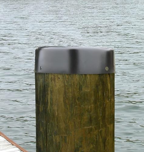 Taylor Made 8" Diameter Piling Cap Black