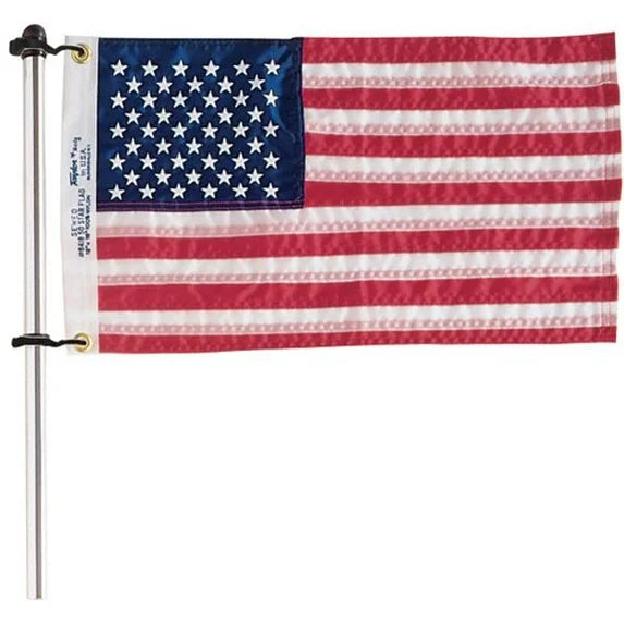 Taylor Made 3/4"*48" Al Flag Pole W/ Charlevoix Clip