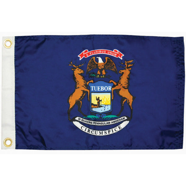 Taylor Made Michigan Flag 12X18