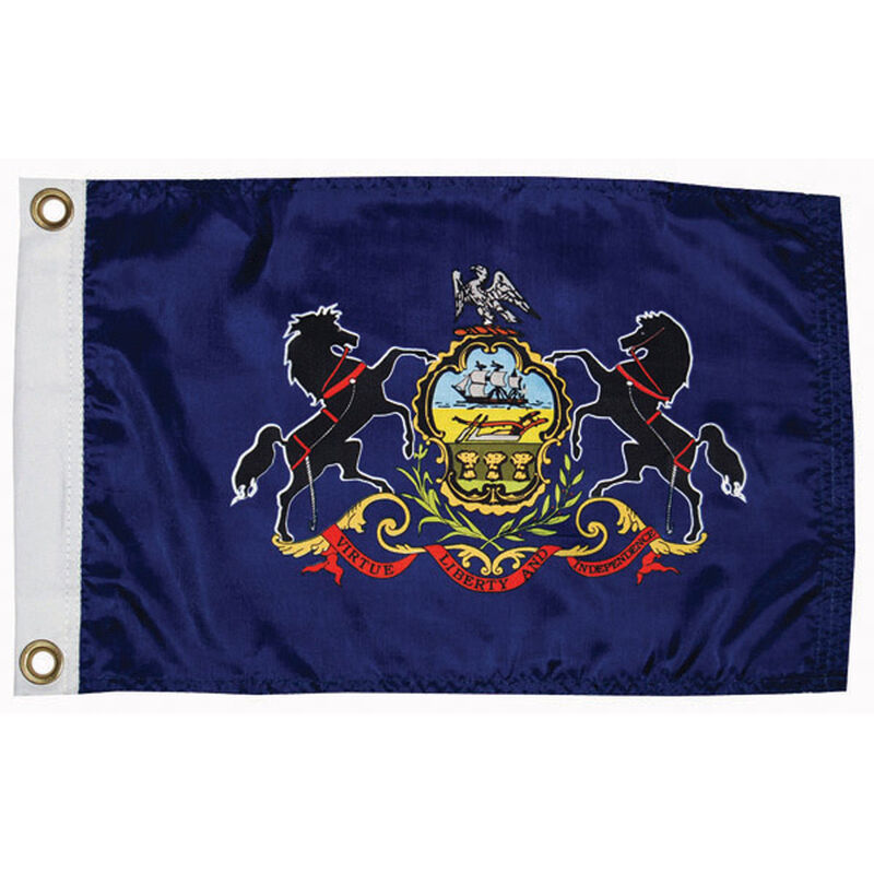 Taylor Made Pennsylvania Flag 12X18