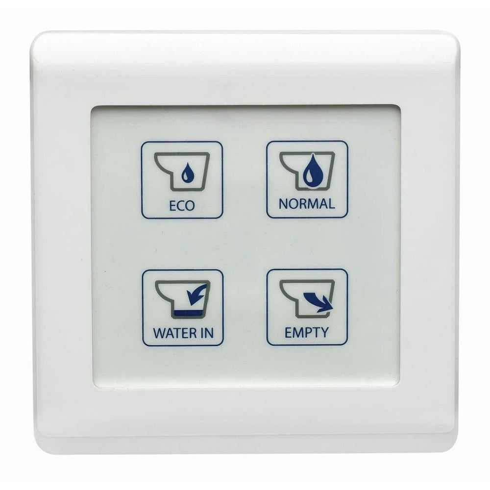 Vetus Electronic control panel for toilet type TMWQ / TMS, 12/24 Volt